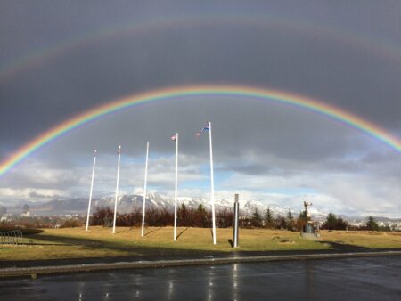 Perlu regnbogi © Larus Jón - einkasafn